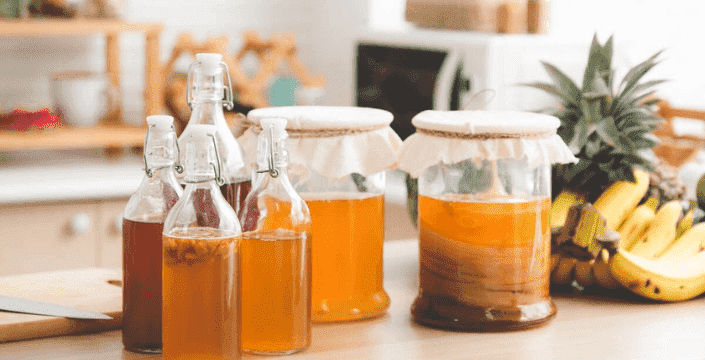 Kombucha: drink for health and refreshment