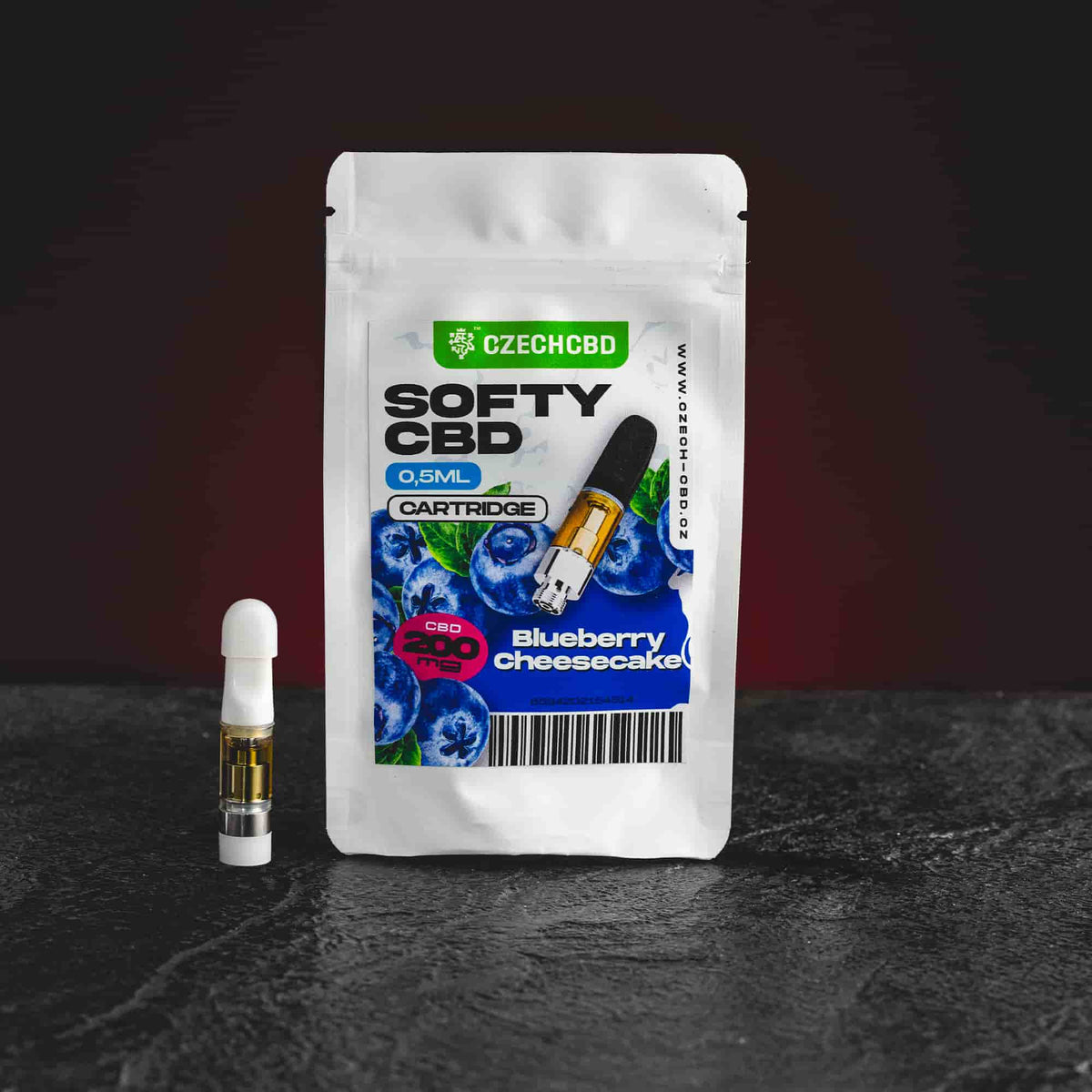 CBD cartridge Blueberry Cheesecake 0,5 ml