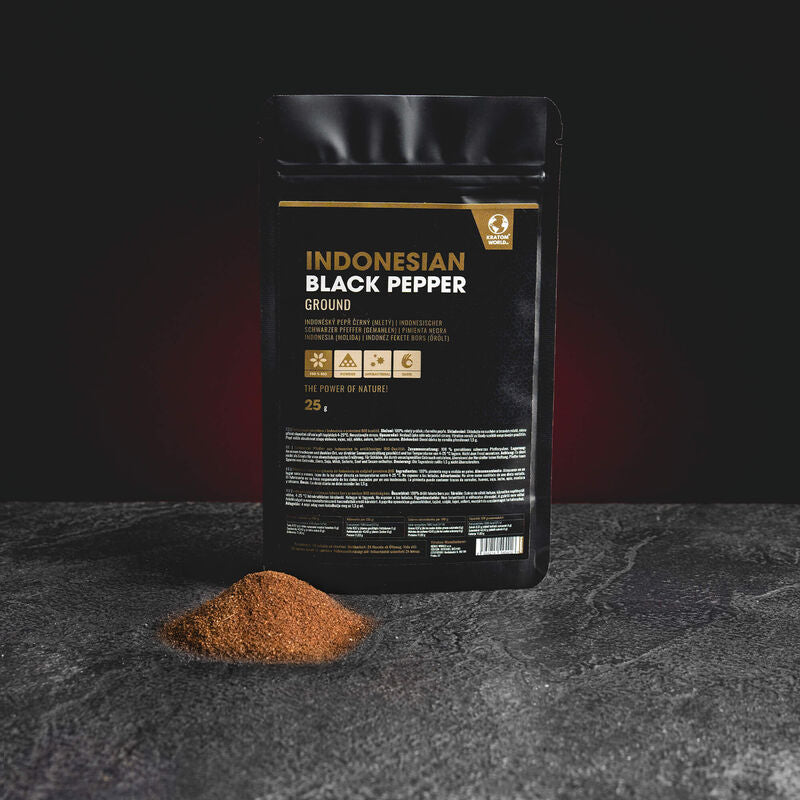 Indonesian black pepper premium ground