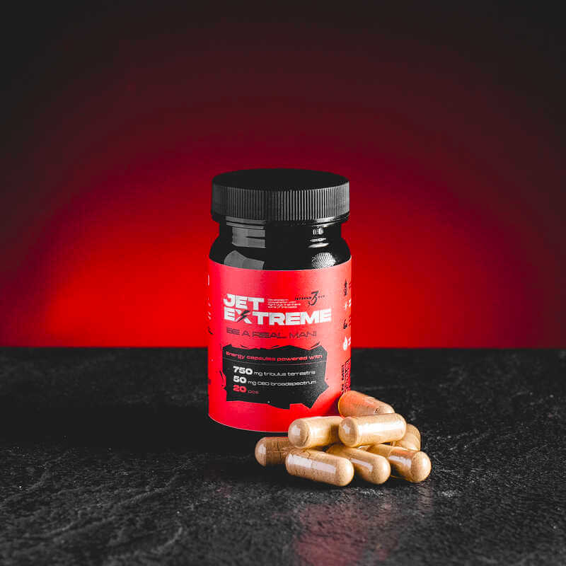 Seien Sie ein echter Mann. CBD-Anker, Tribulus Terrestris-Verkauf