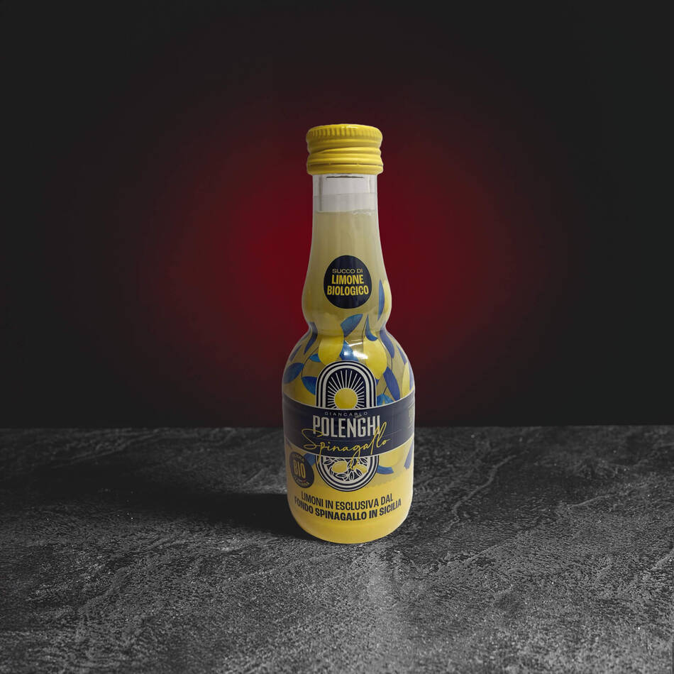 Organic lemon juice 100% 200ml