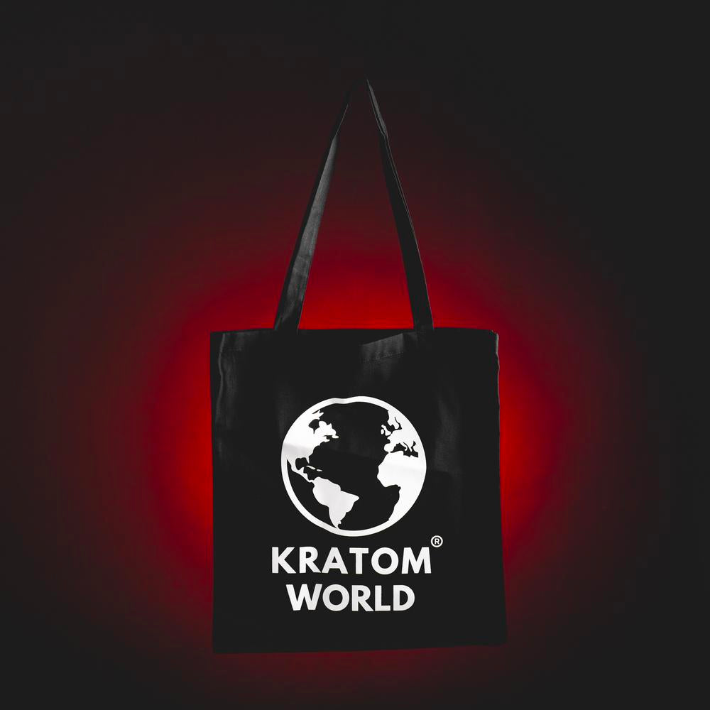 Kratom World Canvas Bag