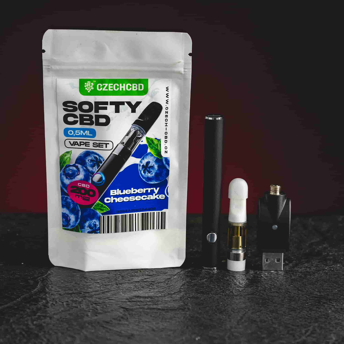 Vaporizer CBD Blueberry Cheesecake 0,5 ml