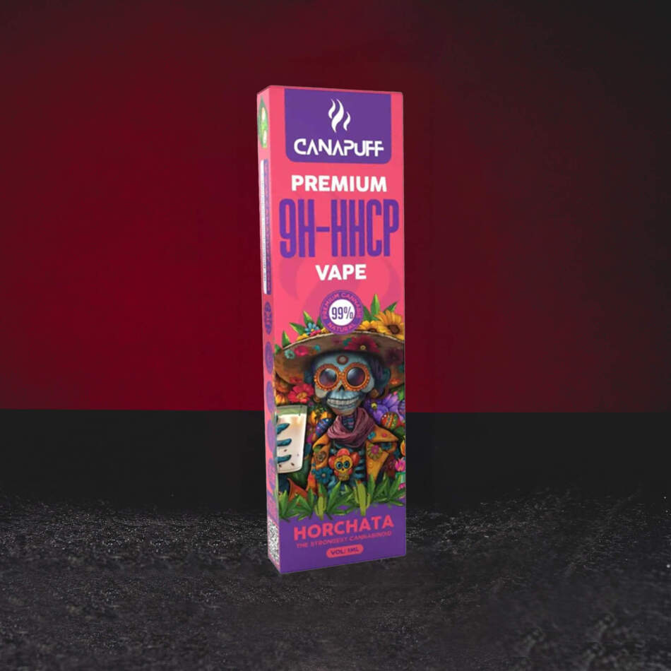 9H-HHCP Vape 99% 1ml Horchata – süßer und cremiger Vape mit Melonen-, Bananen- und Zimtcreme-Noten premium disposable vape met 9H-HHCP cannabinoïde vape desechable premium con cannabinoide 9H-HHCP