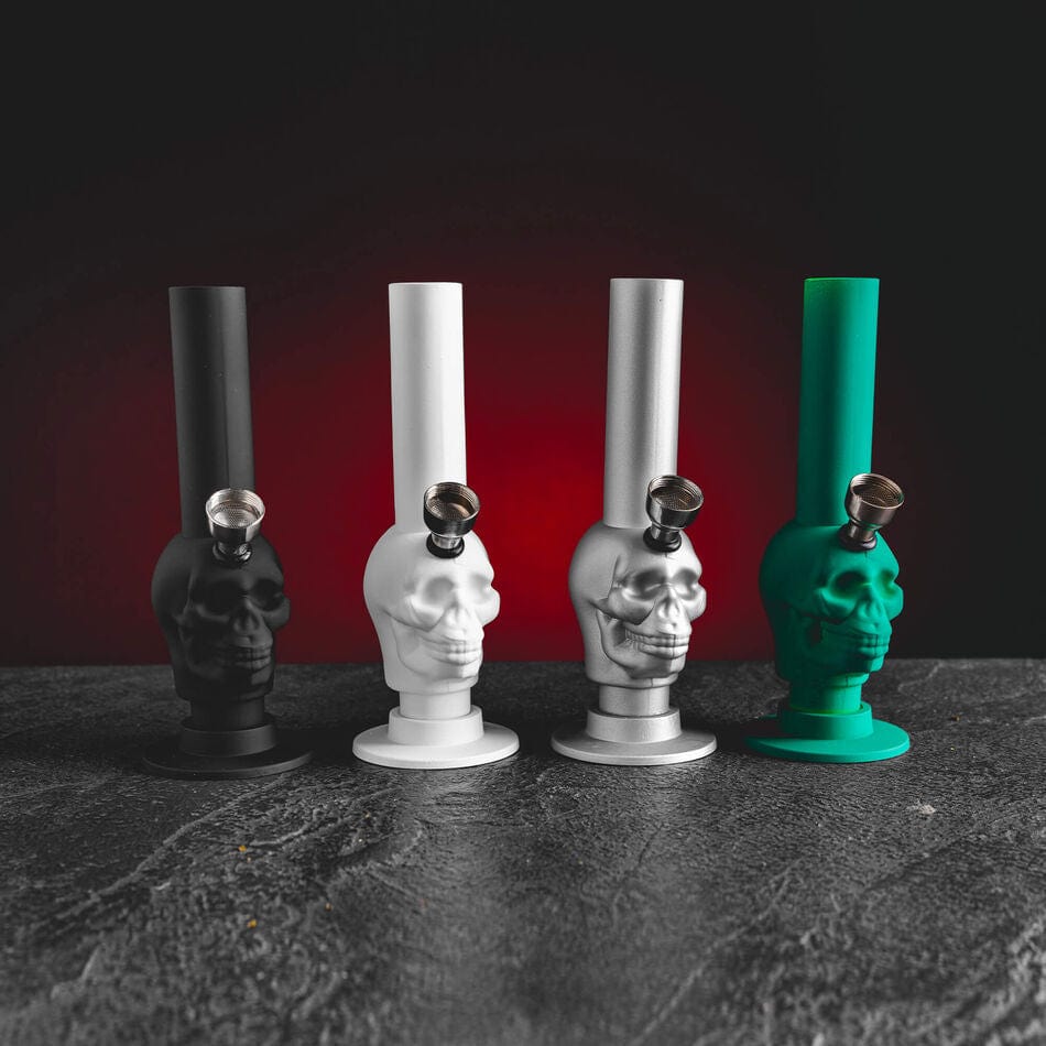 Kratom World Mini Silikonbong Silikon Totenkopf Champ High Kratomworld