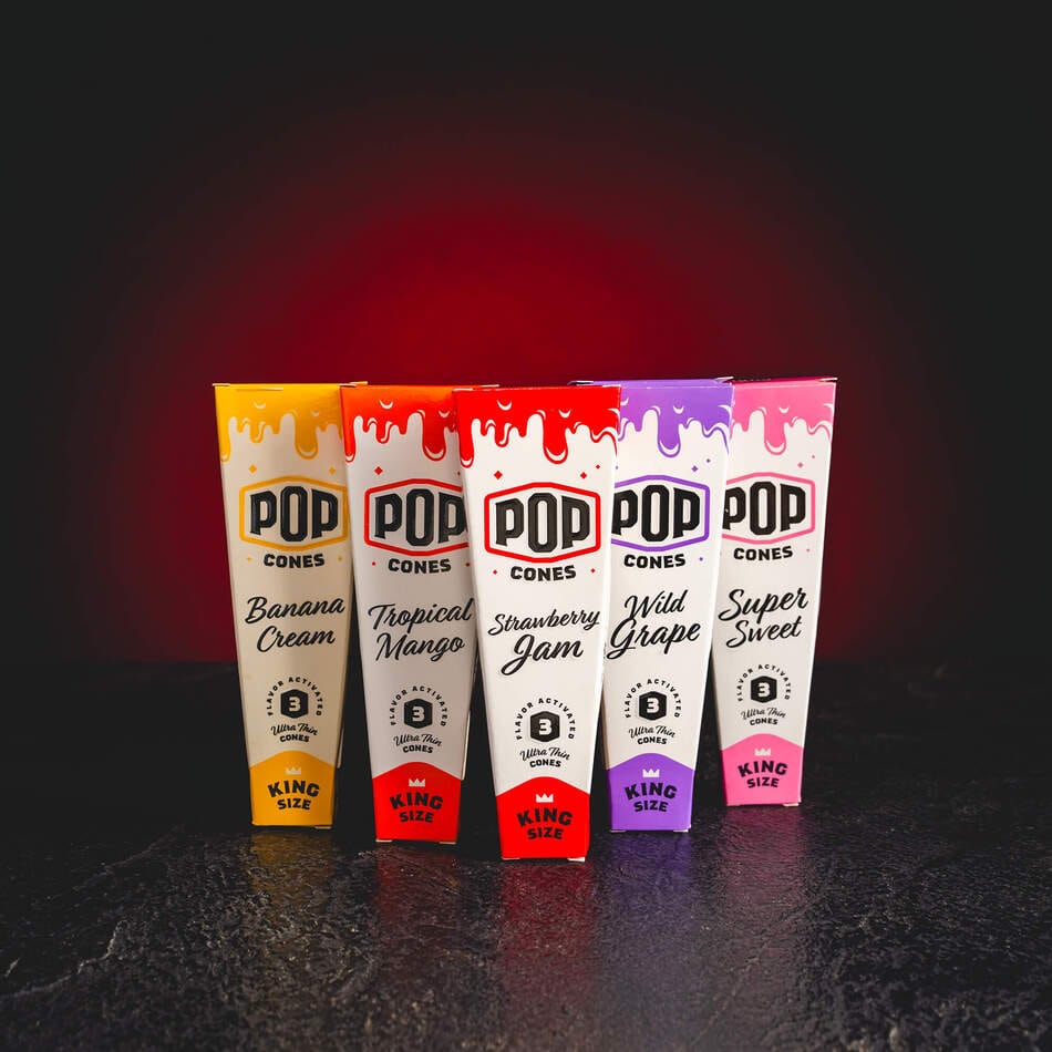 Pop Cones King Size 3 pcs