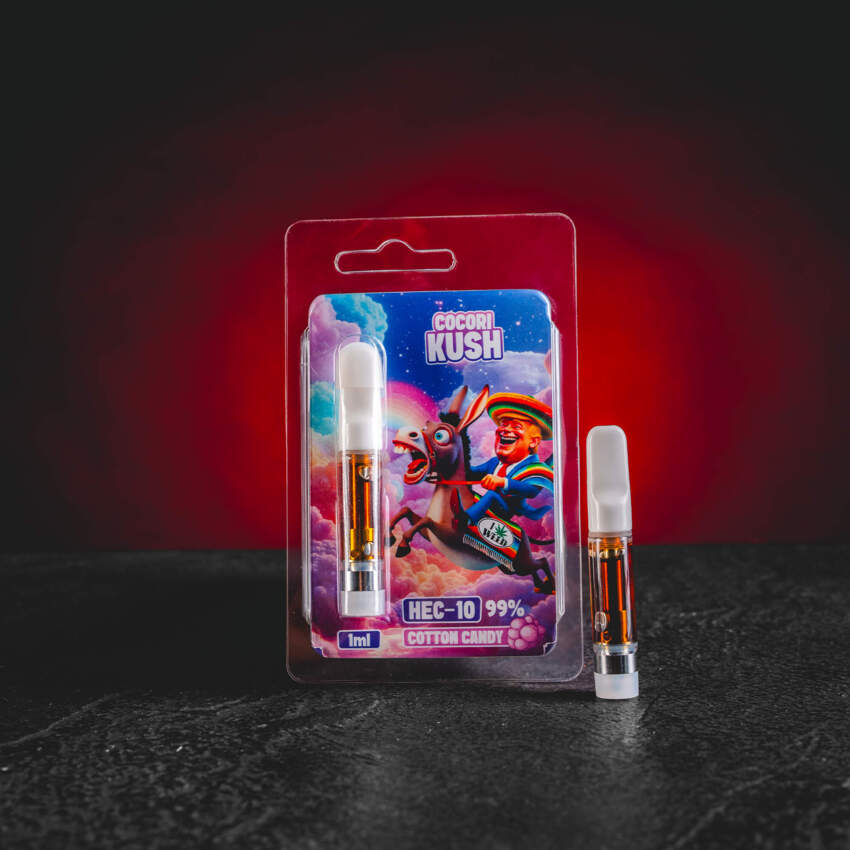 HEC10 Cartridge Cotton Candy mit sanft süßem Zuckerwattegeschmack bringt ein nostalgisches Dessertprofil, eine moderne HEC10-Formel mit hoher Wirkstoffkonzentration, einen fließenden und strukturierten Sammlereffekt und ein angenehm sanftes Geschmackserlebnis ohne Schwere. premium cartridges met moderne HEC10-formule, uitgesproken fruit- en dessertsmaakprofielen, sterk gestructureerd verzameleffect en uniform design