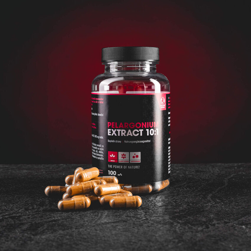 Pelargonium Extract 10:1 capsules 100pcs