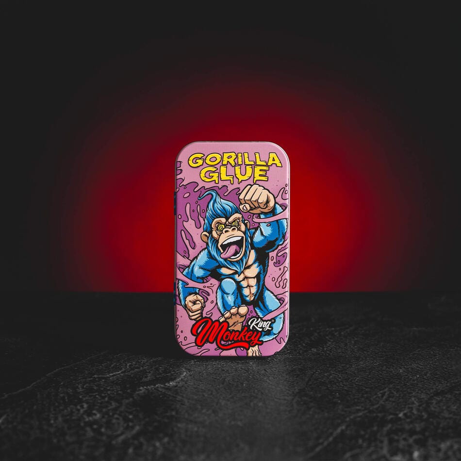 Kratom World Monkey King Box Blechdose Blechdose Metall Metall Kratomworld Sale Gorilla