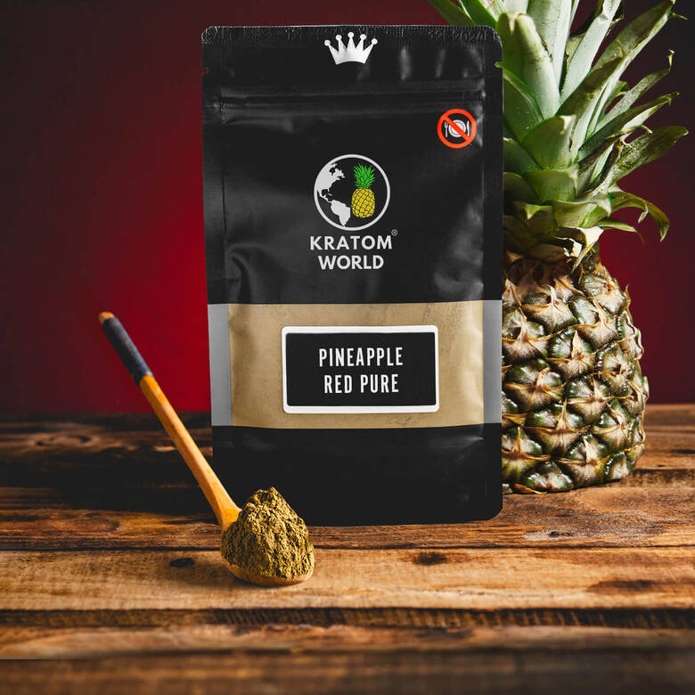 pineapple red pure kratom world sell kratom pulver 