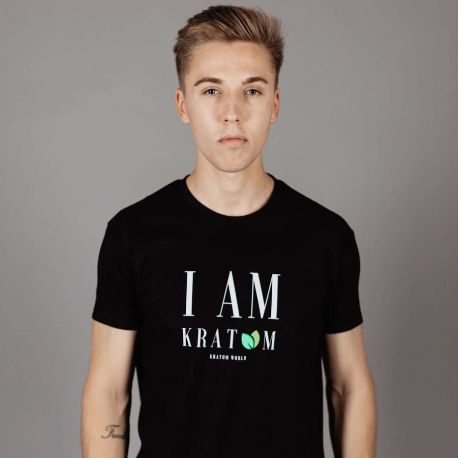 kratom welt herren t-shirt kratom kleidung